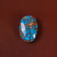 نگین فیروزه شجری کد 29522 - جواهری مشاهیر