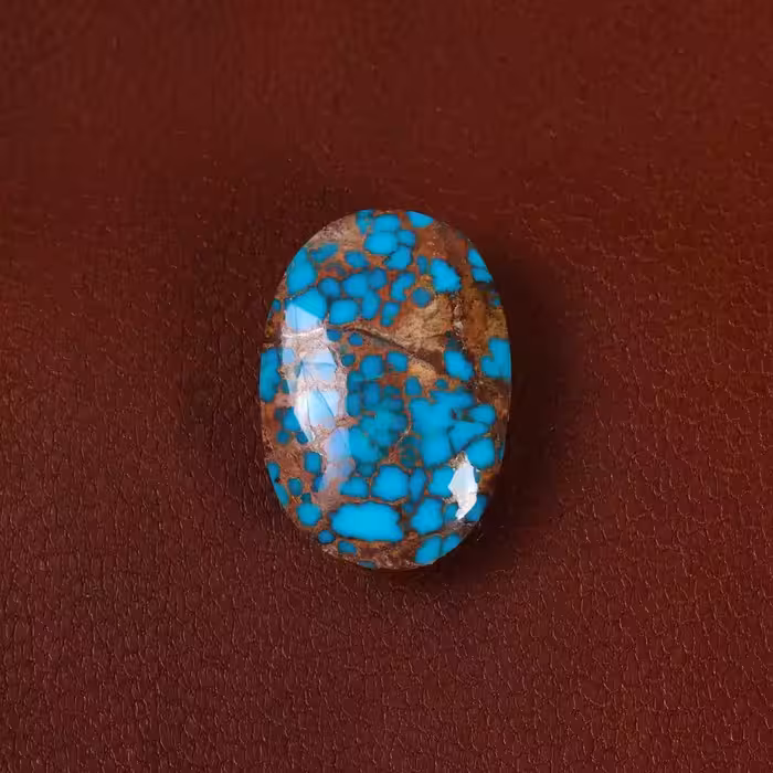 نگین فیروزه شجری کد 29522 - جواهری مشاهیر