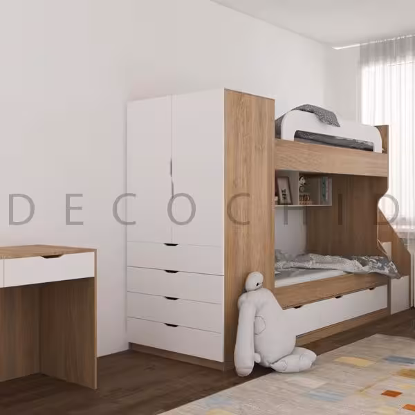 تخت خواب دو طبقه D.1062