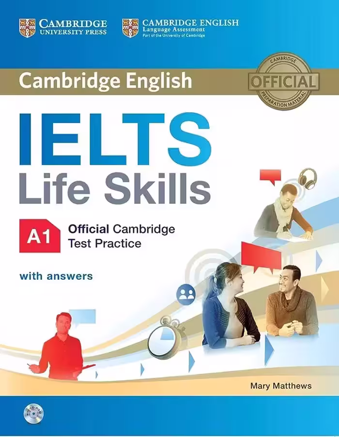 کمبریج انگلیش آیلتس لایف اسکیلز | کتاب انگلیسی Cambridge English IELTS Life Skills A1