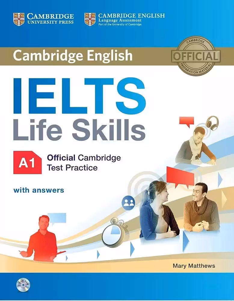 کمبریج انگلیش آیلتس لایف اسکیلز | کتاب انگلیسی Cambridge English IELTS Life Skills A1