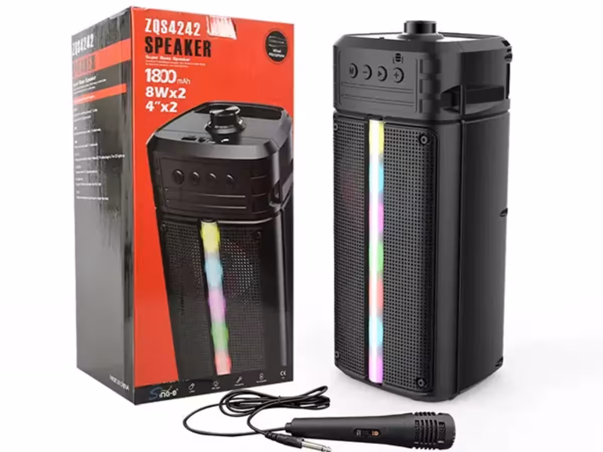 اسپیکر    مدل   ZQS-4242    ( گارانتی تست  48  ساعته )گارانتی تست