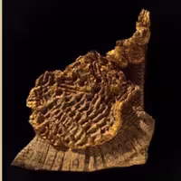 سنجاق سینه دستساز Hulupuart طرح Uruk image tablet پاپیه ماشه