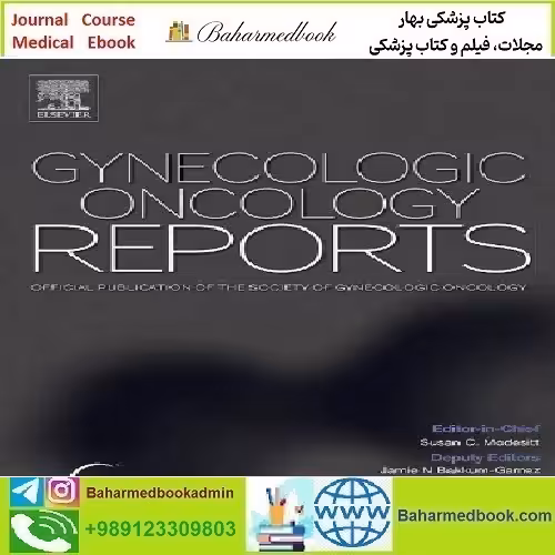 Gynecologic Oncology Reports Volume 35 to 38 2021 TRU