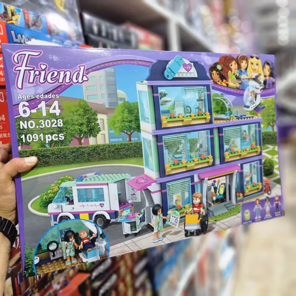 لگو فرندز بیمارستان آیتم 3028