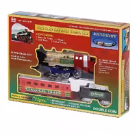 قطار سبز با ایستگاه 300109 جعبه ای اسپادان تویز 24