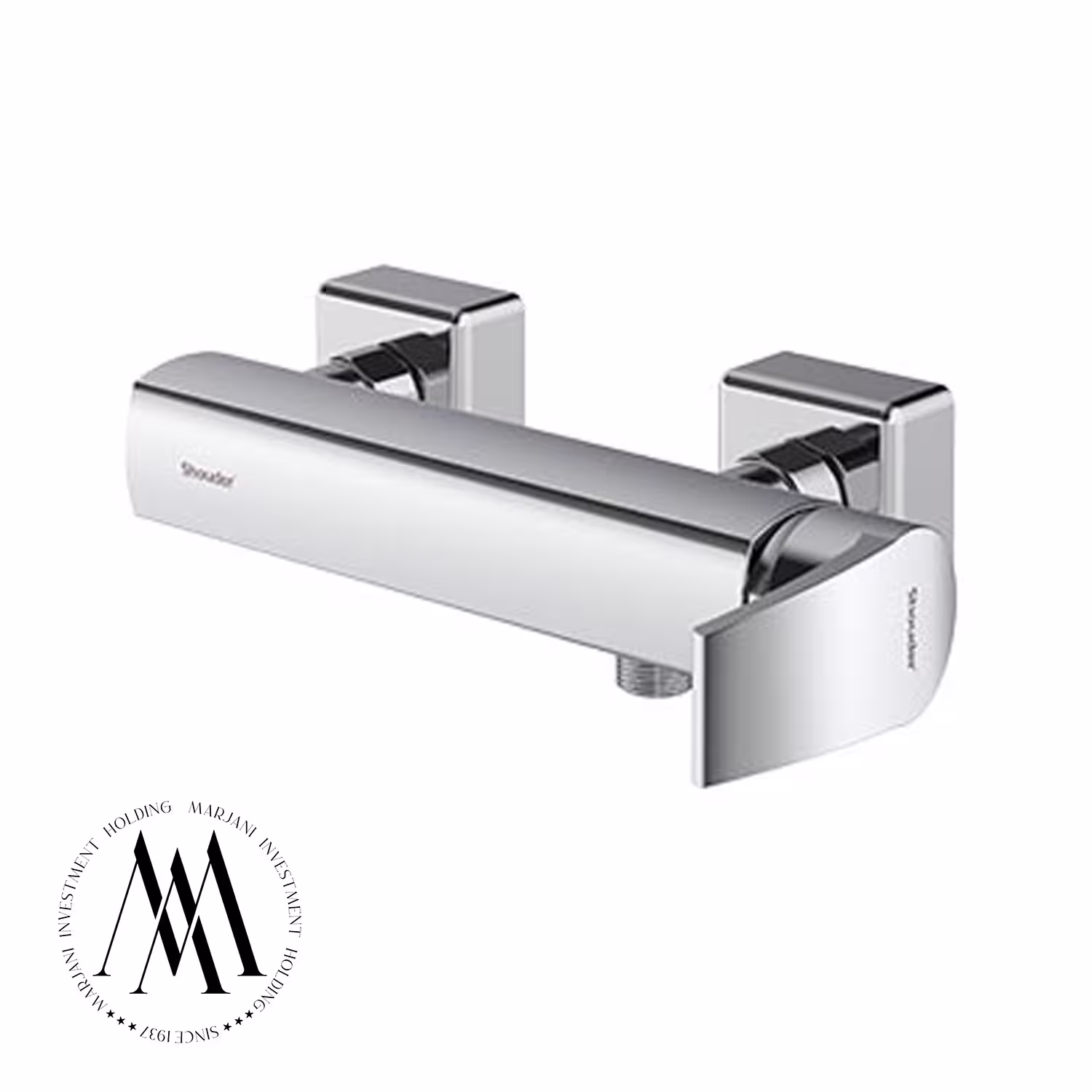 شیر توالت شودر مدل یونیک پلاس (کروم)