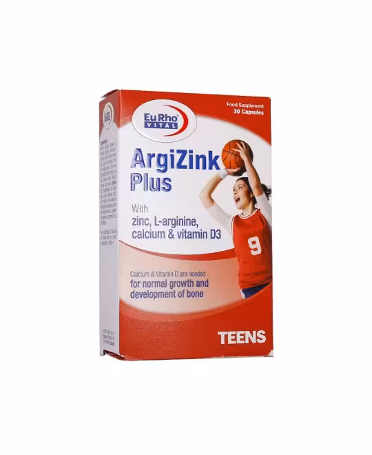 کپسول آرژی زینک پلاس یوروویتال 30 عددی