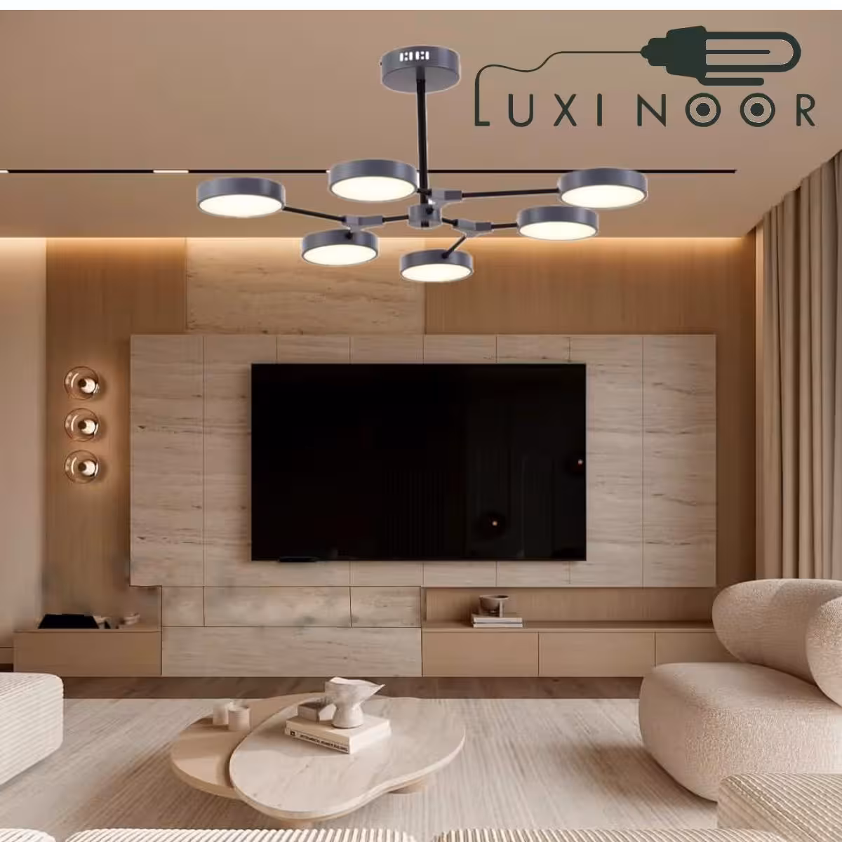 لوستر مدرن مدل مولکولی P305