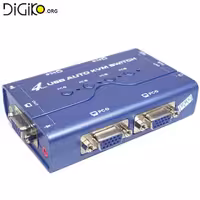KVM سوئیچ 4 پورت USB اتوماتیک (مارک KNET)