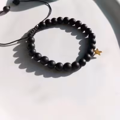 دستبند سنگ اونیکس