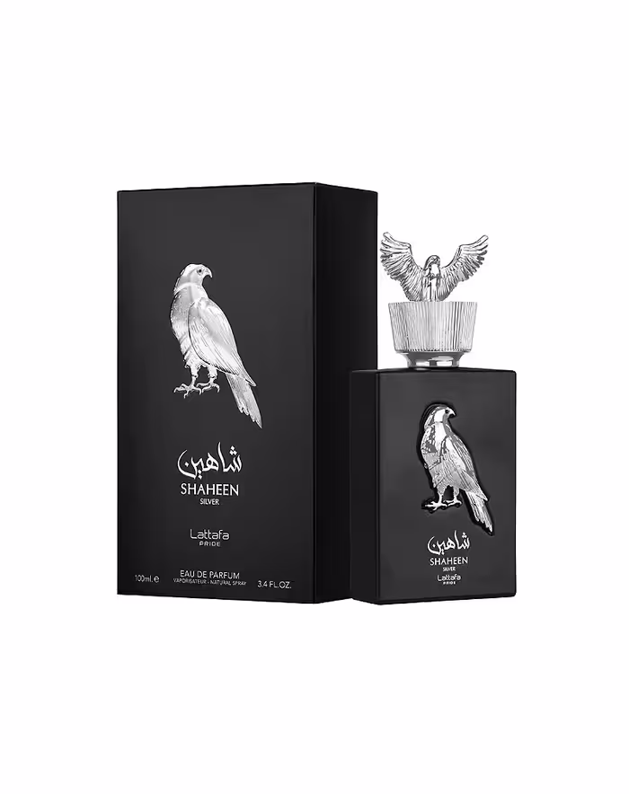 ادکلن مردانه لطافه مدل Shaheen Silver