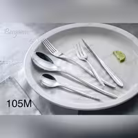 سرویس قاشق چنگال 160 پارچه برگامو مدل 105m