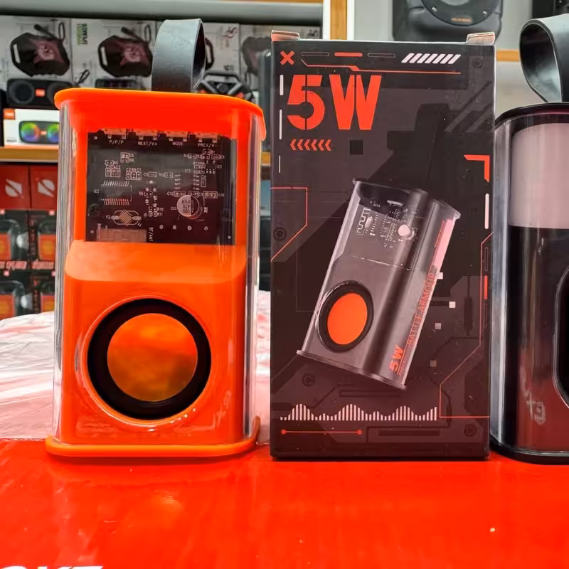 اسپیکر شیشه ای زیبا و خاص کیفیت صدای عالی