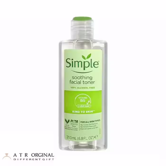 تونر پاک کننده سیمپل مدل kind to skin حجم 200 میلی لیتر