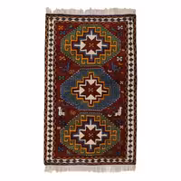 فرش دستبافت دو متری طرح خراسان کد 4020581