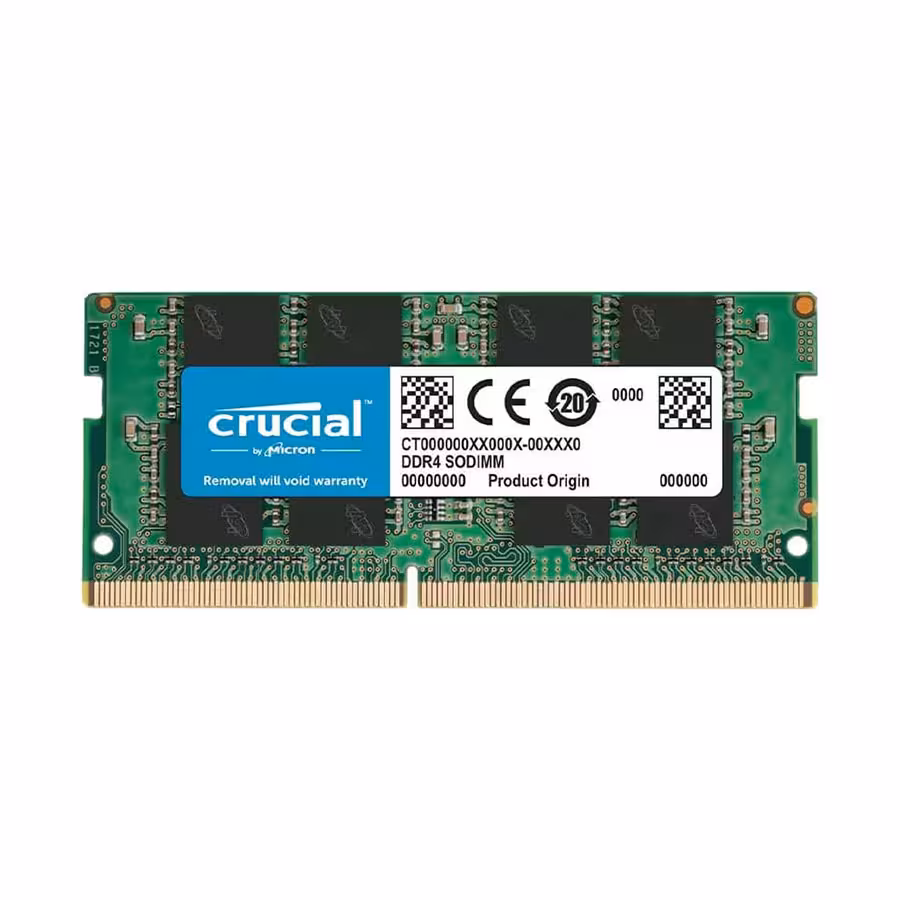 رم لپ تاپ کروشیال 8 گیگابایت مدل Crucial DDR4 8GB 3200MHz CL22