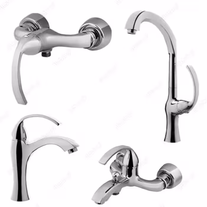 ست شیرآلات اوج مدل ایوانو کروم