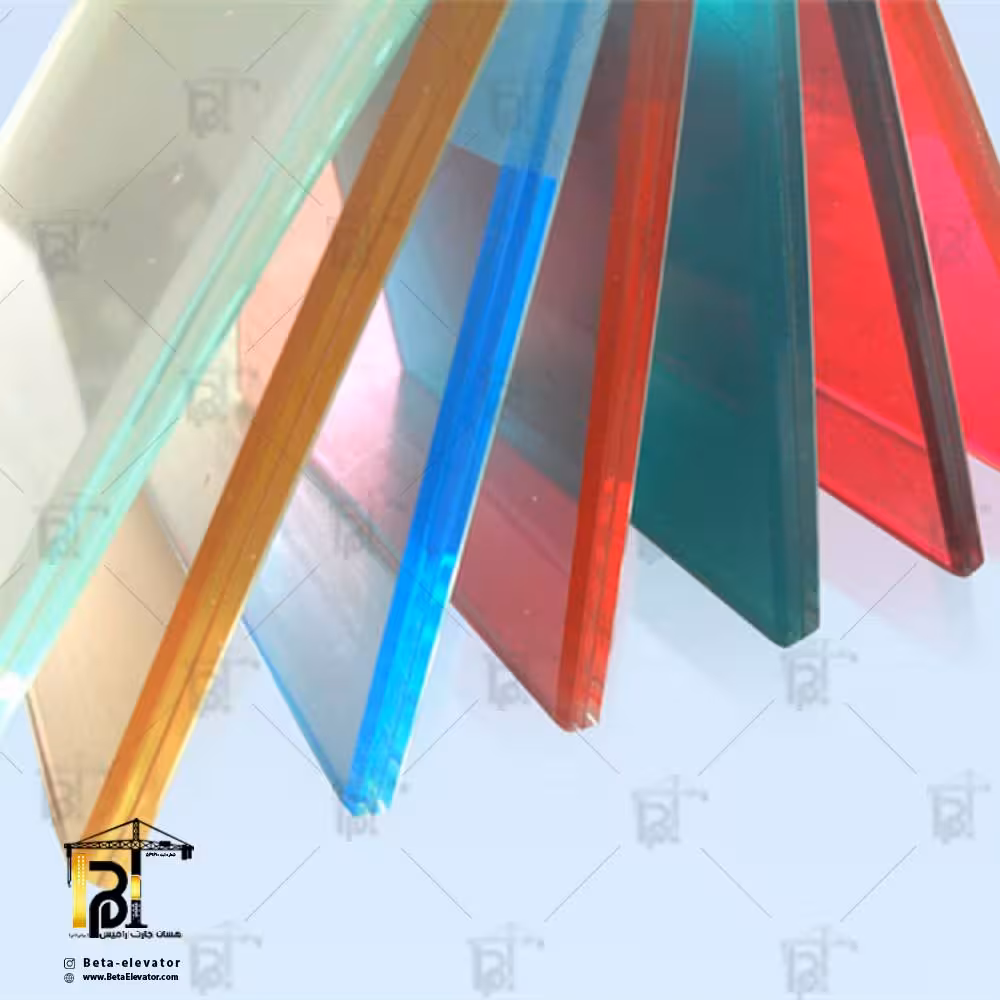 شیشه پله برقی