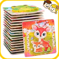 پازل برجسته چوبی