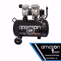 کمپرسور باد 50 لیتری سایلنت آمازون مدل AC-50