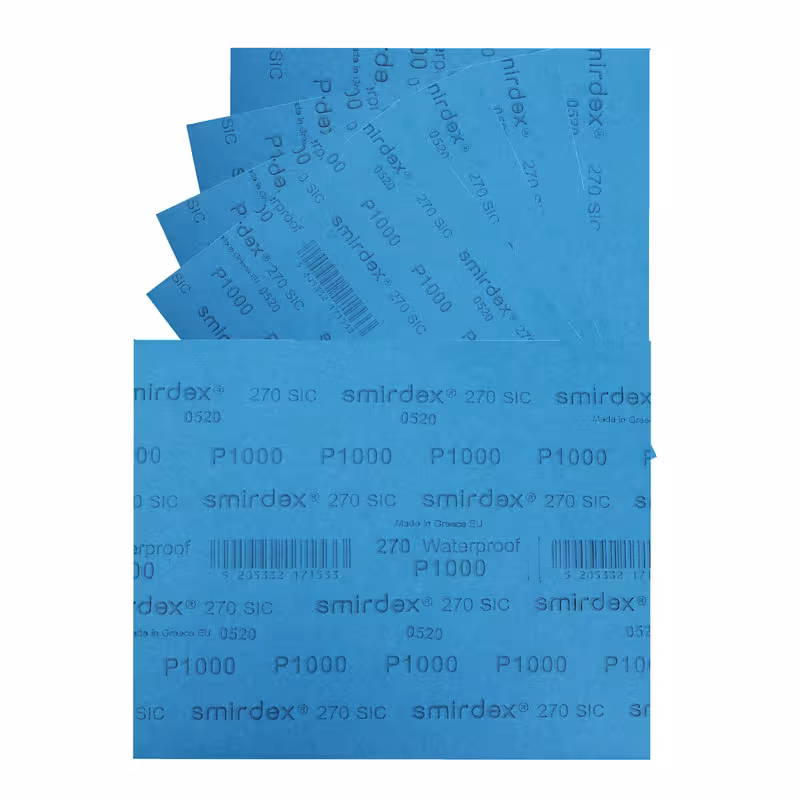 ورق سنباده اسمیردکس مدل P1000 SIC بسته 5 عددی