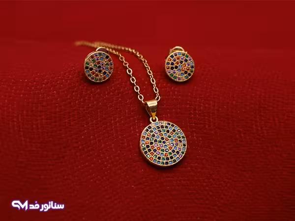 نیم ست رنگارنگ N8117