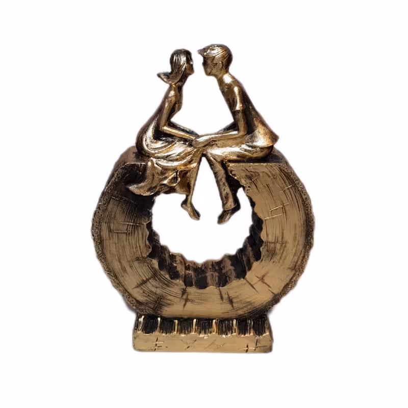 مجسمه عشق پل چوبی کد 633
