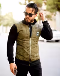 کاپشن مردانه مدل sorena (سبز)