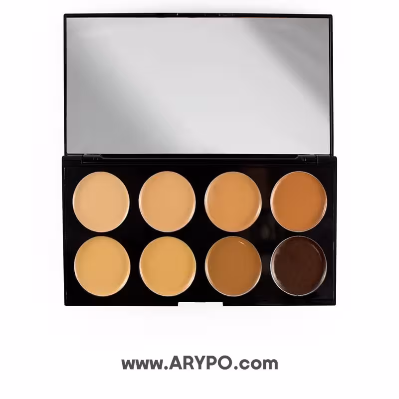 پالت کاور و کانسیلر رولوشن مدل Ultra Cover and Conceal Palette – Medium Dark