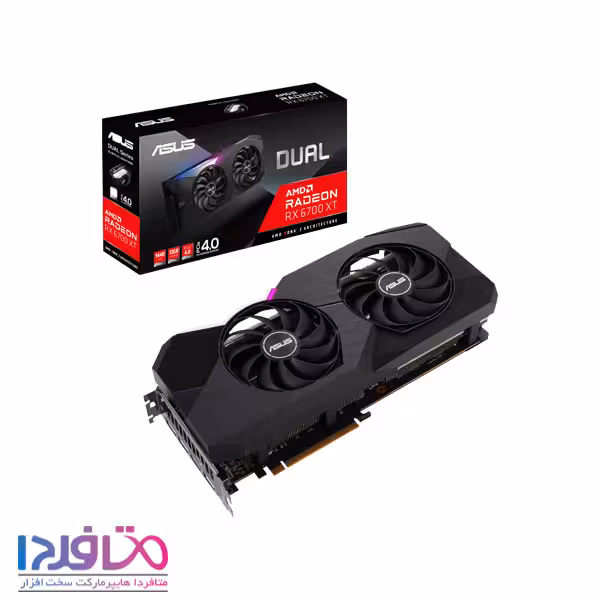 کارت گرافیک ایسوس مدل RX6700XT DUAL 12GB