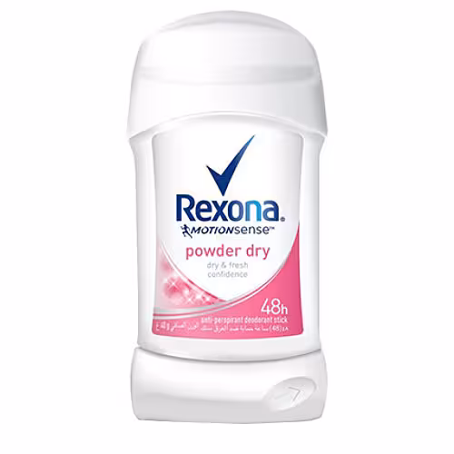 مام استیک ضد تعریق زنانه رکسونا REXONA مدل Powder Dry حجم 40 میلی لیتر
