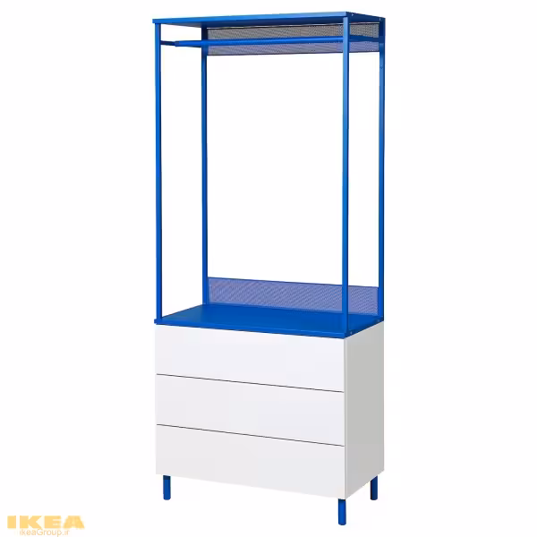 کمد لباس با 3 کشو مدل PLATSA | برند ایکیا | ارسال 15 الی 20 روز کاری