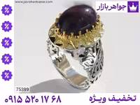 انگشتر اپال اتیوپی سبز مردانه محصول ویژه جواهربازار