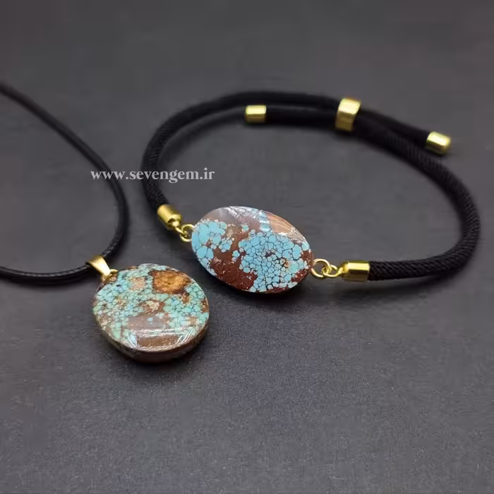 نیم ست زنانه فیروزه نیشابوری (کدA585)