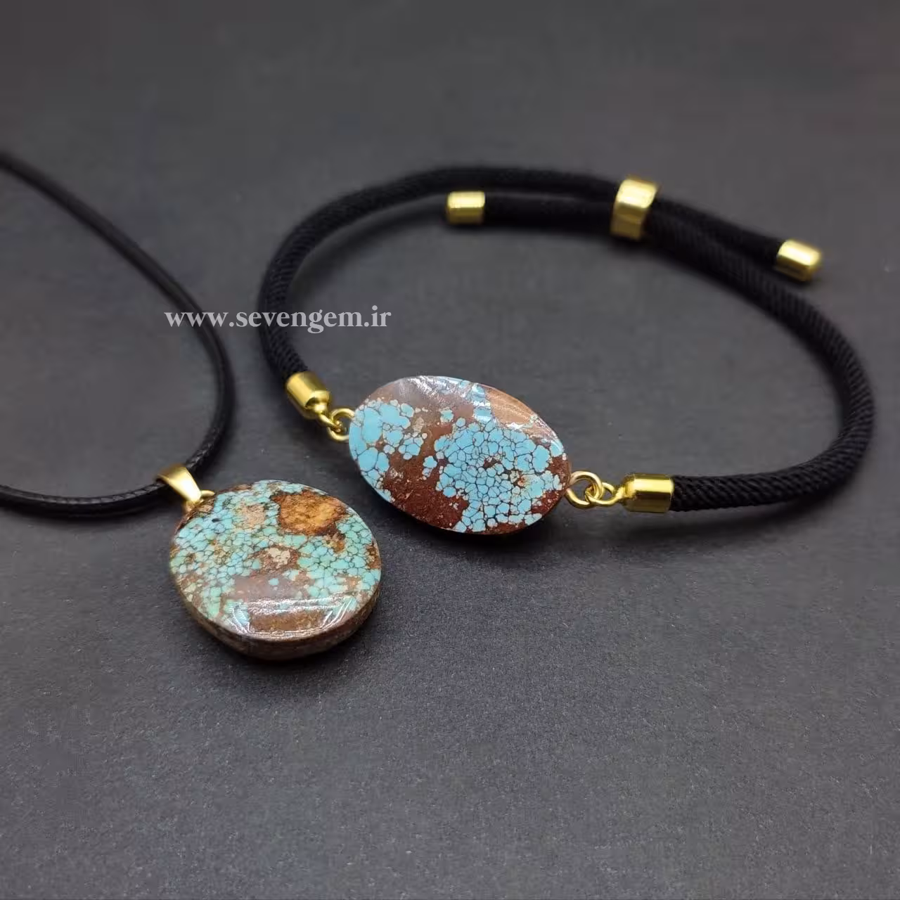 نیم ست زنانه فیروزه نیشابوری (کدA585)