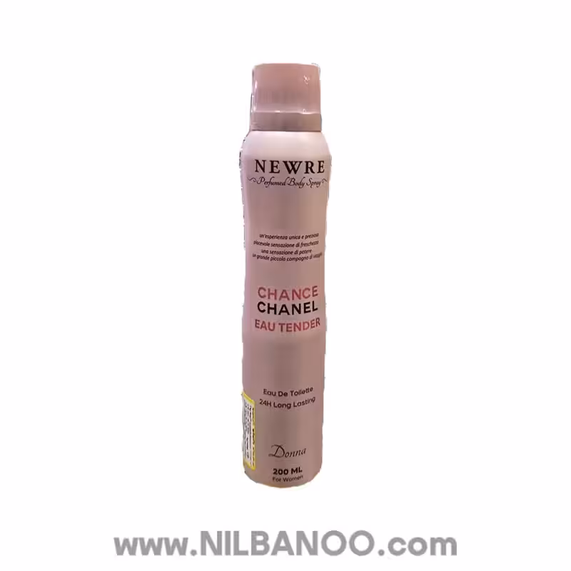 اسپری بدن زنانه نیوره مدل CHANCE CHANEL EAU TENDER