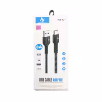 کابل تبدیل USB به microUSB اچ وای مدل C1