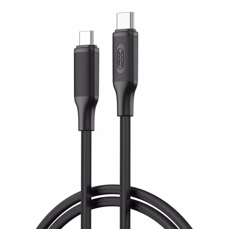 کابل تبدیل USB-C به USB-C ایکس او مدل Q265B طول 1 متر