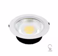 چراغ COB پشت کوتاه بدون ترانس (AC) و 30 وات سان لوکس