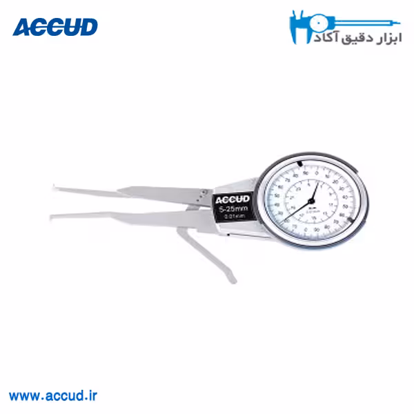 پرگار عقربه ای داخل 30-10 میلی متر Accud (آکاد) مدل 413-030-11