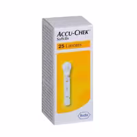 سوزن تست قند خون لنست اکیو چک 25 عددی مدل Softclix