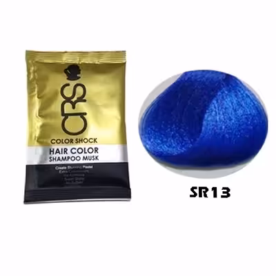شامپو رنگ آبی سلطنتی SR13-CRS