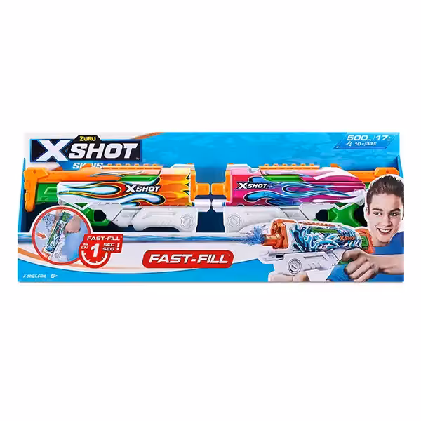 تفنگ آبپاش ایکس شات مدل Fast-Fill Skins Hyperload