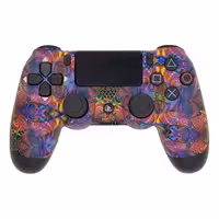 دسته بازی های کپی PS4 طرح رنگارنگ