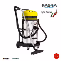 جاروبرقی صنعتی سه موتوره آب و خاک اگرو مدل 3600w