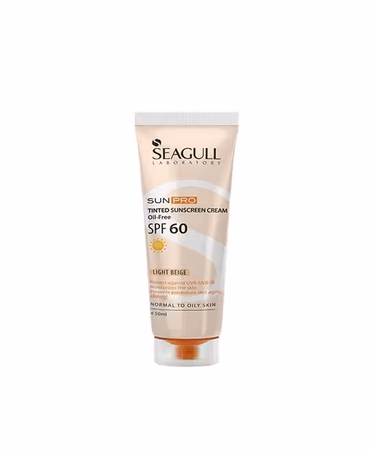 کرم ضد آفتاب سی گل SPF60 رنگی 50 میلی لیتر