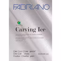 مقوا کاروینگ آیس فابریانو 215 گرم کاغذ پرینتر طرح کتان درشت