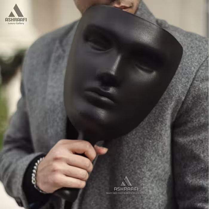 ماسک مافیا صورتک مشکی 12 عددی با کیف مخصوص