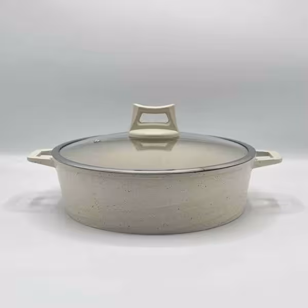 ماهیتابه دو دسته 26 سانت کرم هادسون